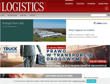 Tablet Screenshot of eurologistics.pl